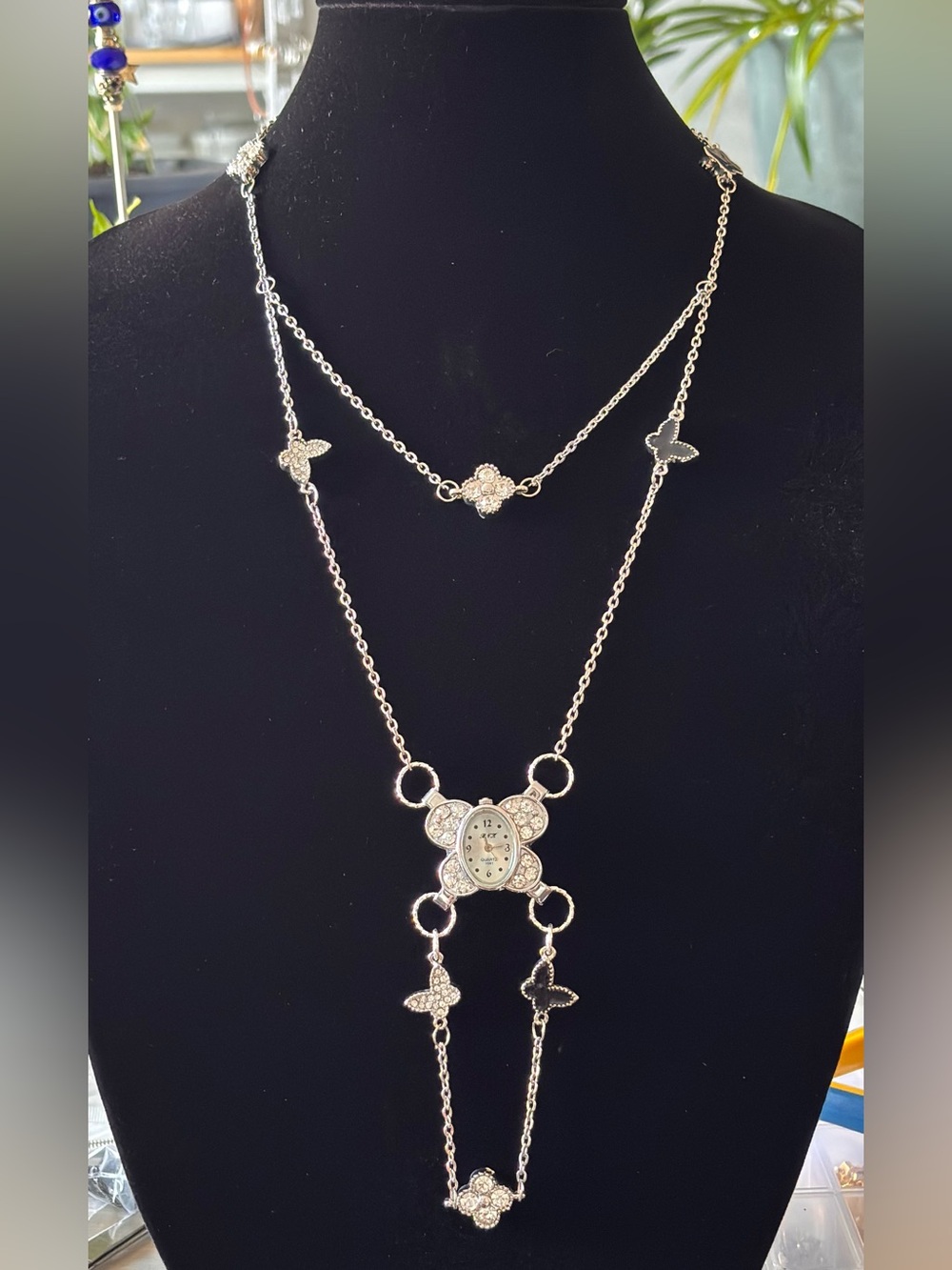 ✨ HANDMADE BY MJ_ROUND2 VINTAGE-INSPIRED WATCH NECKLACE ✨